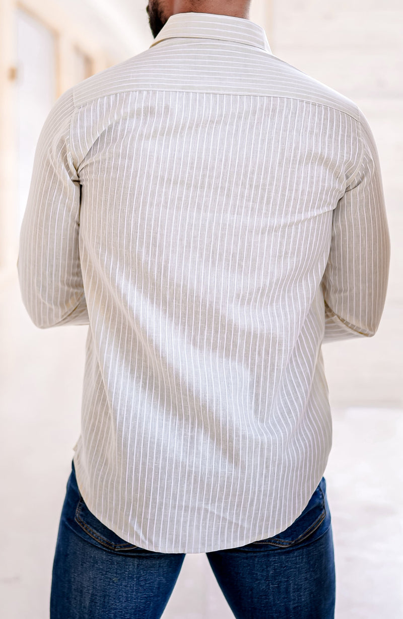 VOZIA Striped Men's Shirt 6