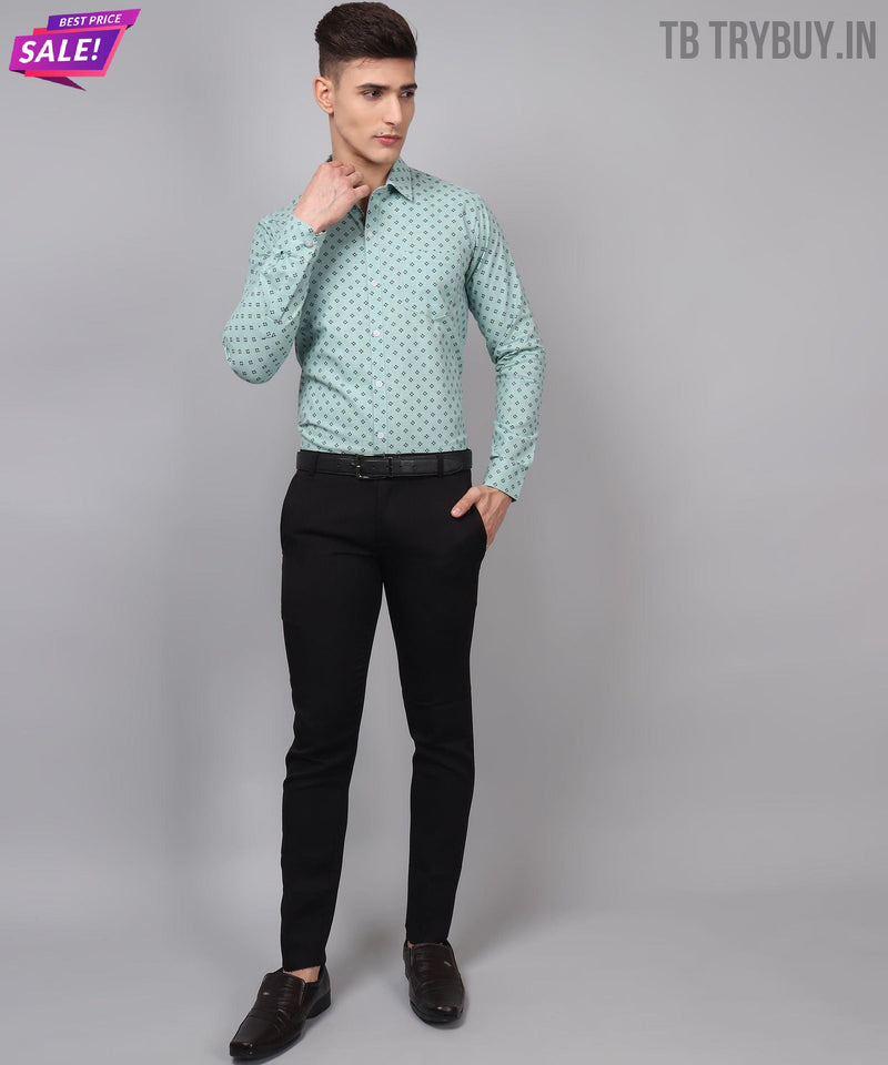 Classy Printed Linen Shirt for Men 7