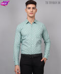 Classy Printed Linen Shirt for Men