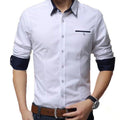 White Designer Cotton Shirt for Men