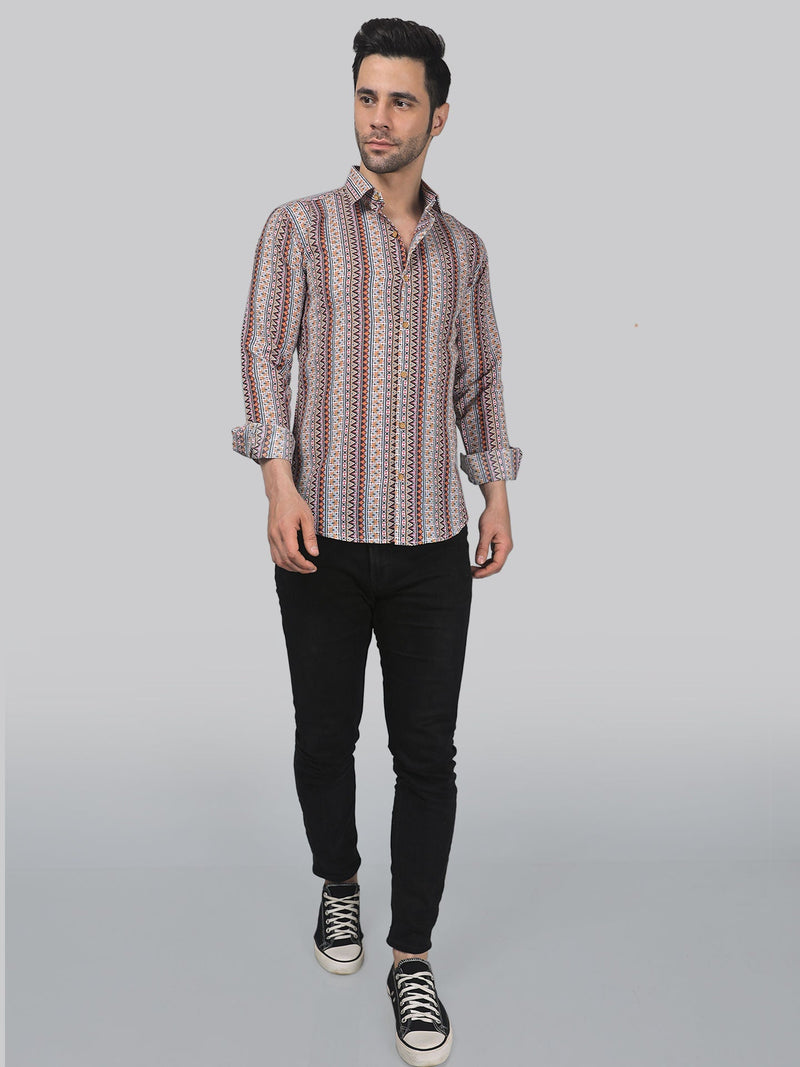 Nordic Men's Printed Shirt 5
