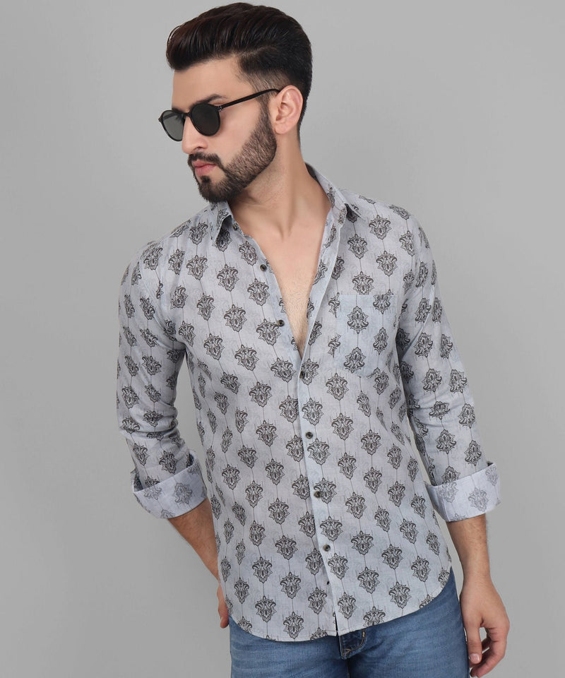 Premium رجالي مطبع قميص 1