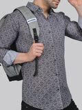 Crust Cotton Blend Printed Shirt for Men