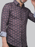 Temu পুরুষ's প্রিন্টেড শার্ট