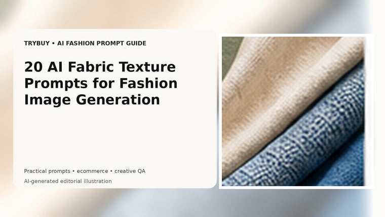 20 AI Fabric Texture Prompts for Fashion Image Generation
