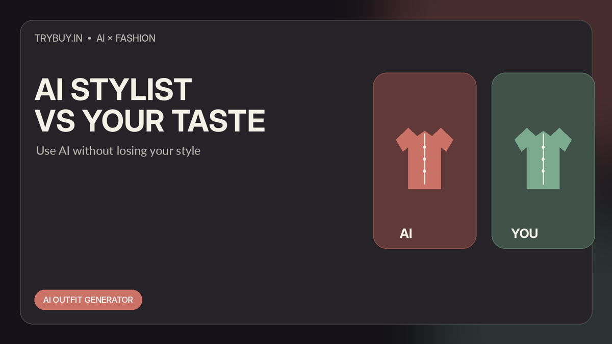 AI stylist compared with personal fashion taste