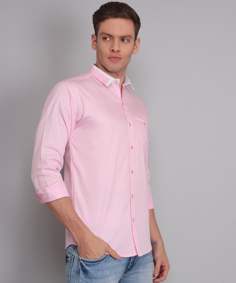 Blushing Elegance: Embracing Casual Chic with Light Pink Shirts
