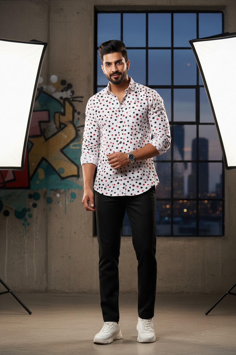 Polka Dot Shirts for Men: Playful & Trendy Style | TryBuy