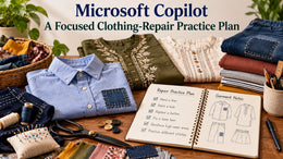 Microsoft Copilot: A Focused Clothing-Repair Practice Plan
