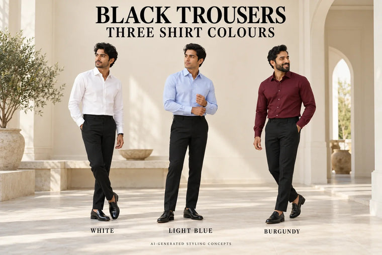 What Colour Shirt Goes With Black Trousers? A Men’s Guide