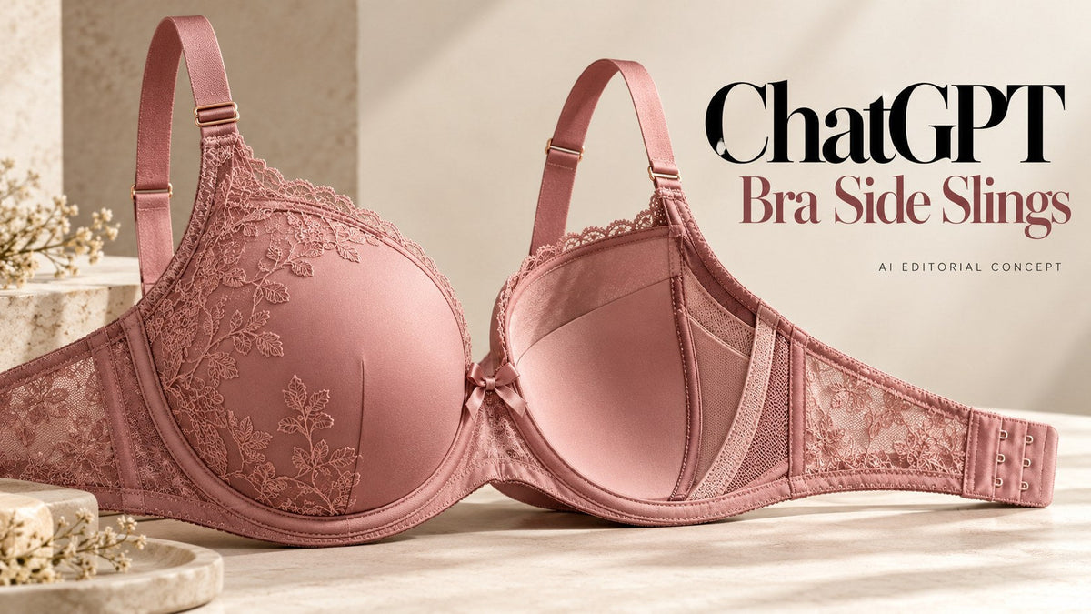 ChatGPT — Bra Side Slings; KI-generated garment-only editorial concept