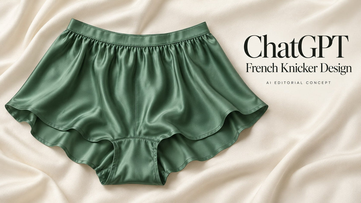 ChatGPT — French Knicker Design; AI-generated garment-only editorial concept