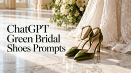 ChatGPT Green Bridal Shoe Prompts: Colour, Hem and Rewear Plans