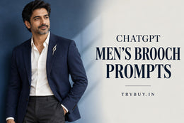 ChatGPT Prompts for Men’s Brooch Styling: One Detail, Five Outfit Ideas