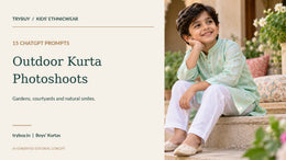 15 ChatGPT Prompts for Outdoor बच्चों’ कुर्ता Photoshoots