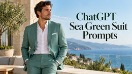 ChatGPT Sea Green Suit Prompts: A Clear Colour and Shirt Brief