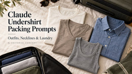 Claude Men’s Undershirt Prompts: 8 Outfit and Packing Checks