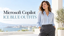 Microsoft Copilot Ice-Blue Outfit Prompts: Add One Colour to Clothes You Own