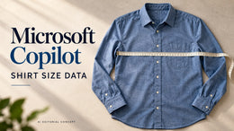 Microsoft Copilot Men’s Shirt Size Prompts: Separate Body and Garment Measurements