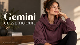 Gemini Cowl-Hoodie prompt immagines: Keep the Overlap at the Neck Attached