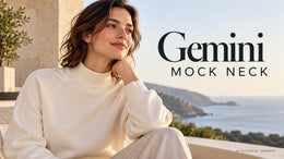 Gemini Mock-Neck Sweatshirt Image Prompts: Keep the Collar Fold Coherent