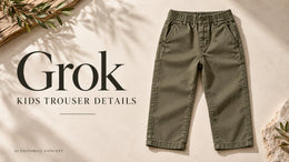 Grok Kids’ Trouser Flat-Lay Prompts: Keep Elastic Channels and Openings Separate