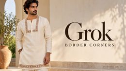 Grok Kurta Embroidered Border Prompts: Preserve Corners Where the Trim Turns