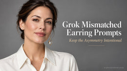 Grok Mismatched Earring Prompts: Keep the Asymmetry Intentional
