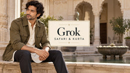 Grok Prompts: Safari Jacket and Kurta