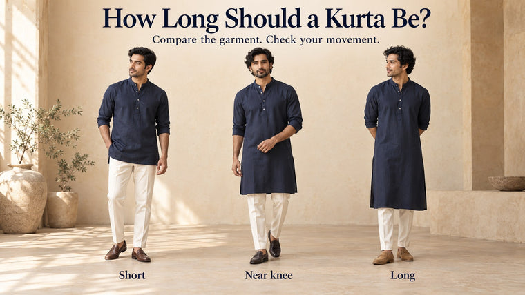 How Long Should a Men’s Kurta Be? A Proportion Guide