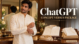 ChatGPT Wedding Kurta Prompts: Wedding Kurta Concept Prompts: Keep Styled Bottoms Separate From Package Contents