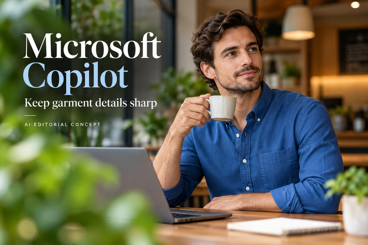 Microsoft Copilot Fashion Foreground-Prop Focus prompt