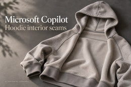 Microsoft Copilot Hoodie Inside-Out Seam Image Prompts
