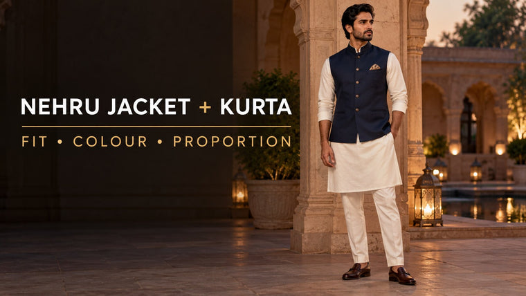 How to Wear a Nehru Jacket with a Men’s Kurta
