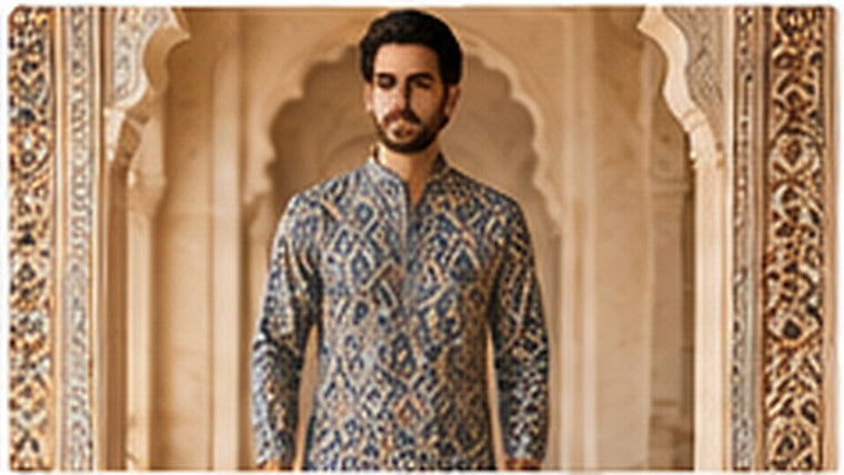 AI Prompts for Men’s Kurta Design: 10 Creative Briefs