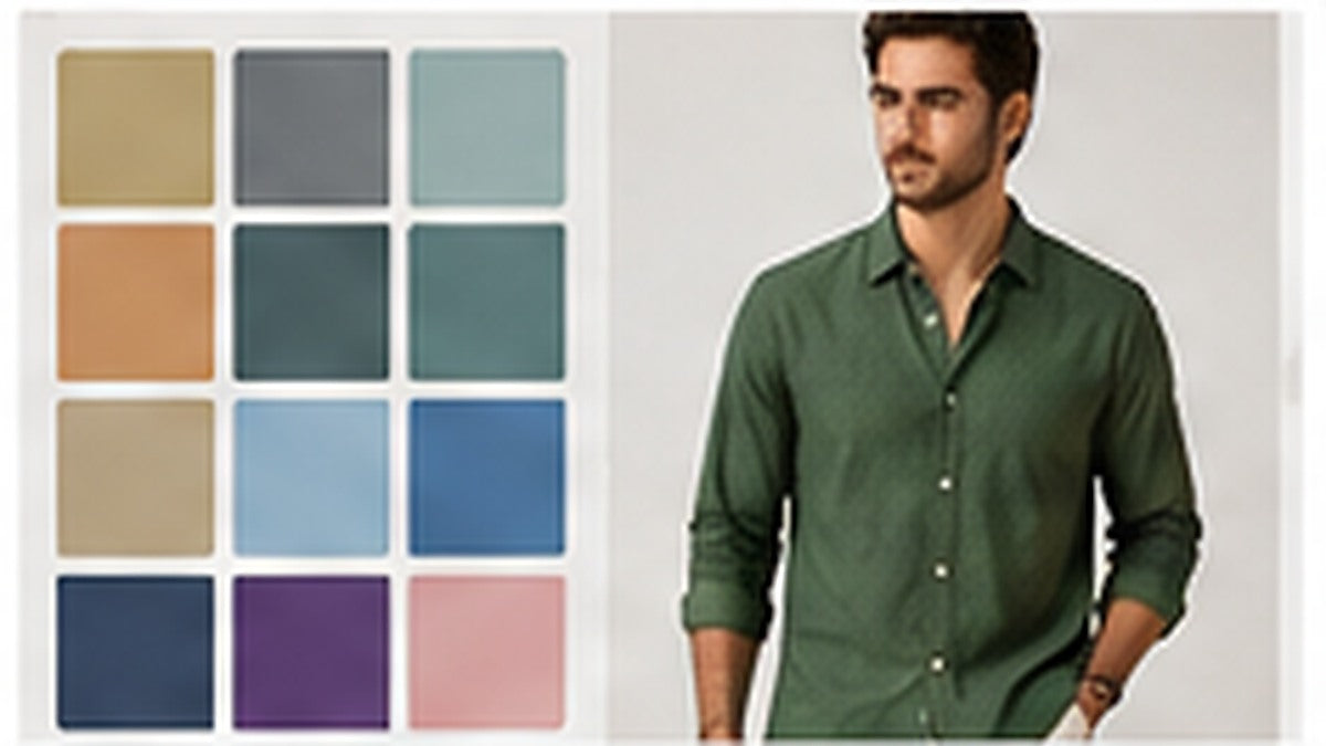 AI-generated editorial illustration for 10 ai check and stripe alignment prompts for shirt images