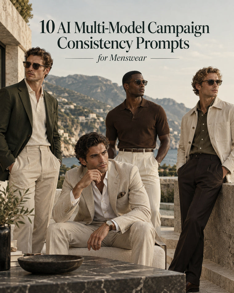 10 AI Multi-Model Campaign Consistency Prompts for Menswear
