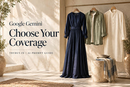 Gemini Coverage-First Clothing Prompts: Check Necklines, Sleeves and Layers