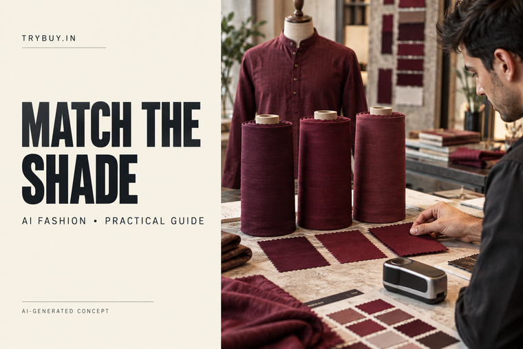 One Wine kurta, Three Fabric Rolls: How AI Can Help Manage Shade Groups