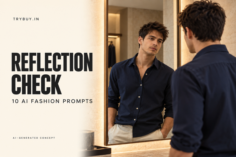10 AI Mirror and Reflection Error-Correction Prompts for moda Images