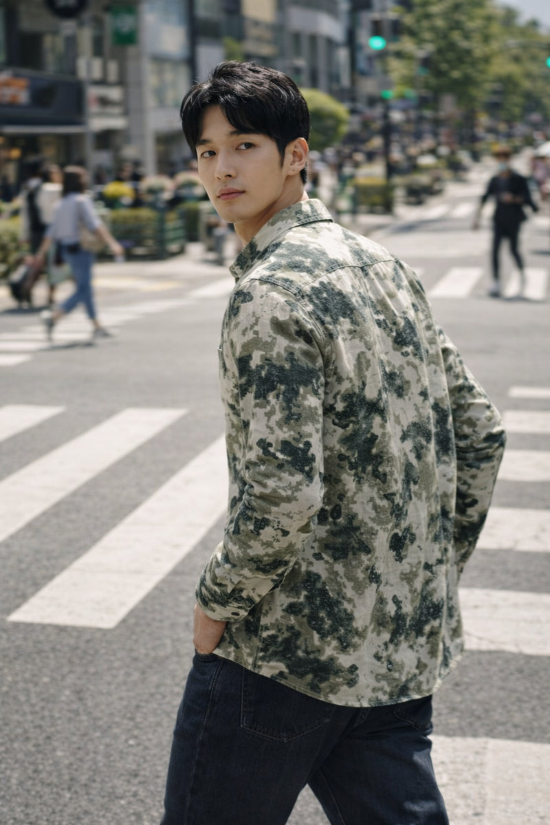 Men Brooklyn Printed Slim Fit Casual Shirt - TB_2106 5