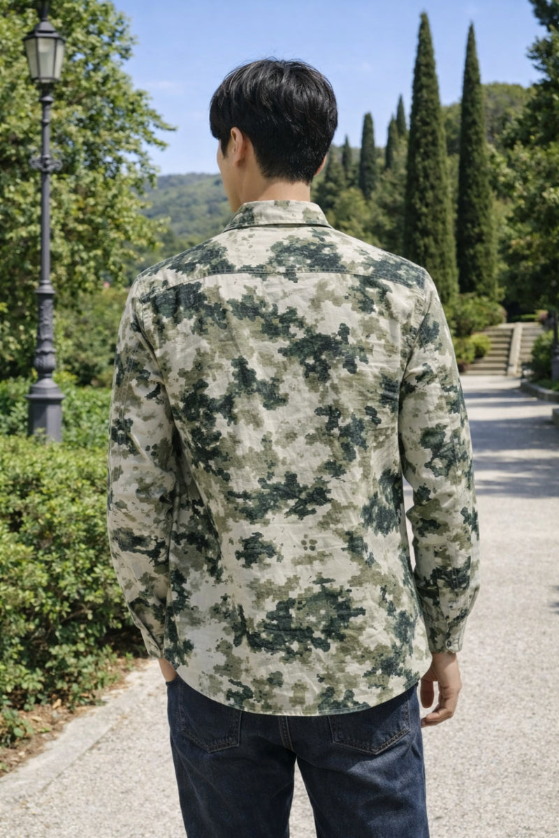 Men Brooklyn Printed Slim Fit Casual Shirt - TB_2106 6