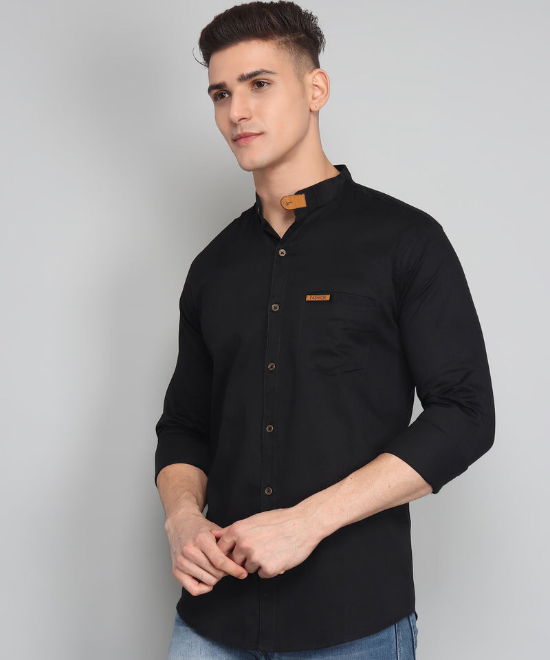 কালো Lee Casual পুরুষদের শার্ট 3
