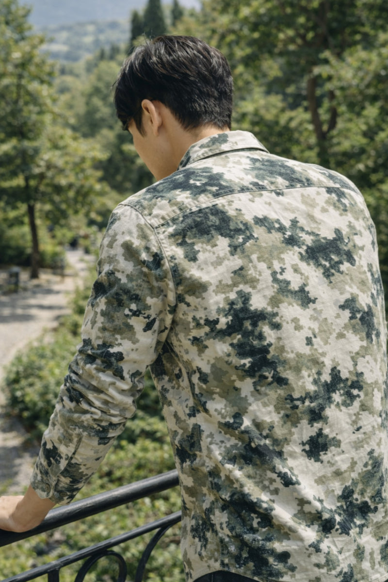 Men Brooklyn Printed Slim Fit Casual Shirt - TB_2106 8
