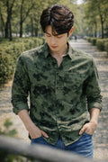 Men Brooklyn Printed Slim Fit Casual Shirt - TB_2108