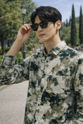 Men Brooklyn Printed Slim Fit Casual Shirt - TB_2106