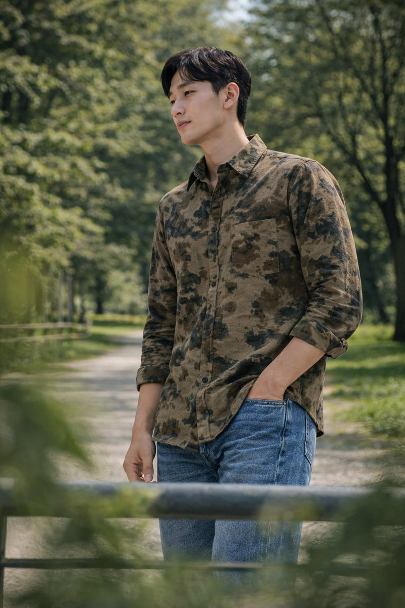 Men Brooklyn Printed Slim Fit Casual Shirt - TB_2107 8