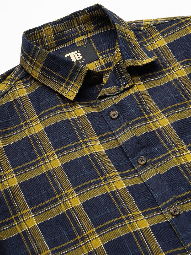 Ace Checked Cotton Shirt for Men 4