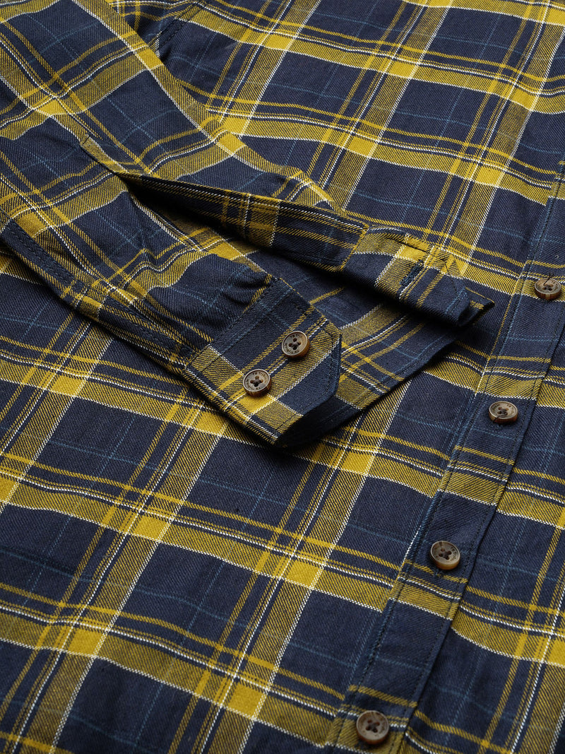 Ace Checked Cotton Shirt for Men 3