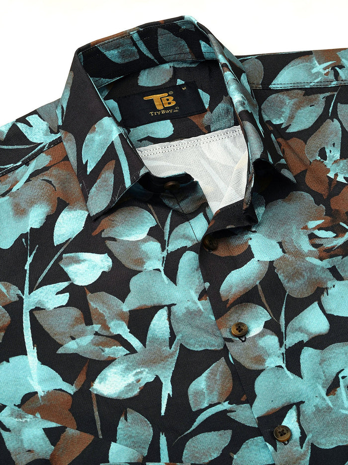 Barletta Abstract Printed Shirts for Men 2